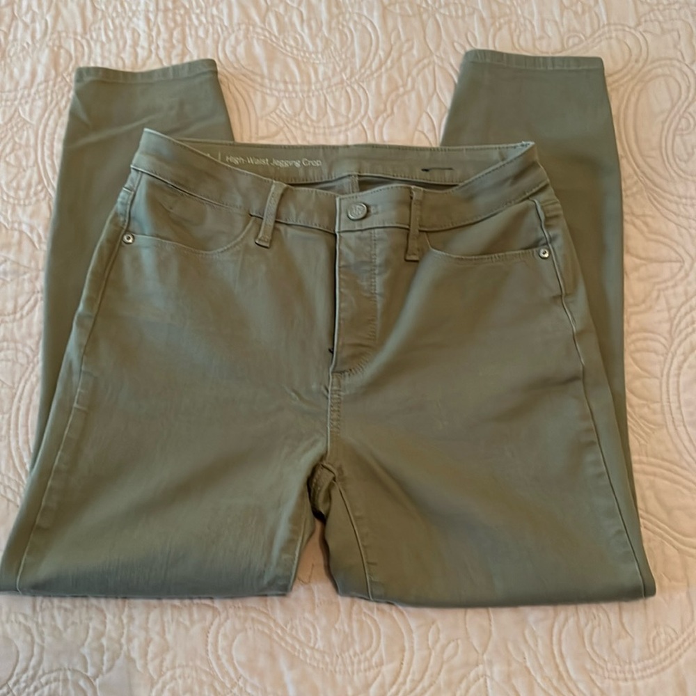 Talbots Flawless High Waist Jegging Crop Pant